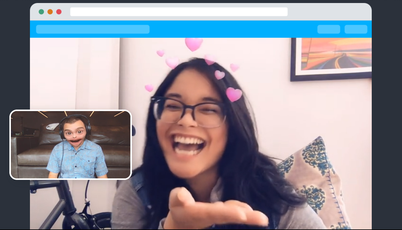 9 divertidos efectos visuales y filtros de Google Meet que puedes